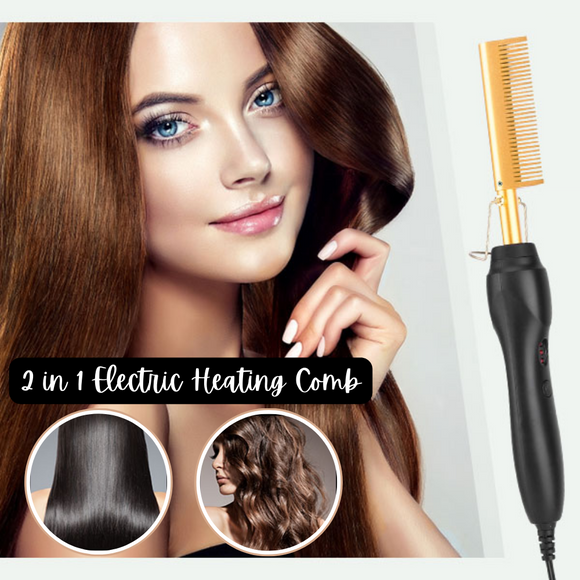 2 in 1 Electric Heating Comb