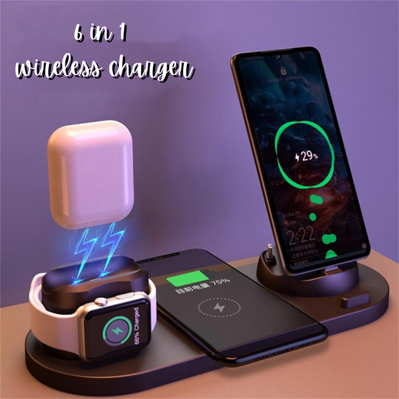 6 In 1 Wireless Charger