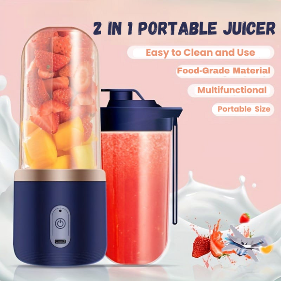 2 in 1 Portable Juicer