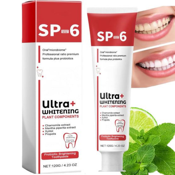 2 Pcs SP-6 Ultra Whitening Toothpaste